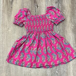 Floral Pink Kids Dress.  J Crew Crewcuts 3T